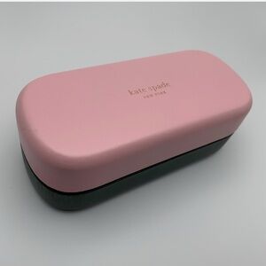 Kate Spade Hello Sunshine Pink Hard Shell Eyeglass Sunglasses Case